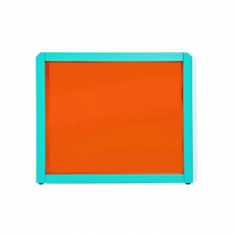 Raumteiler Plexiglas, Füllung flächig mit Plexiglas 